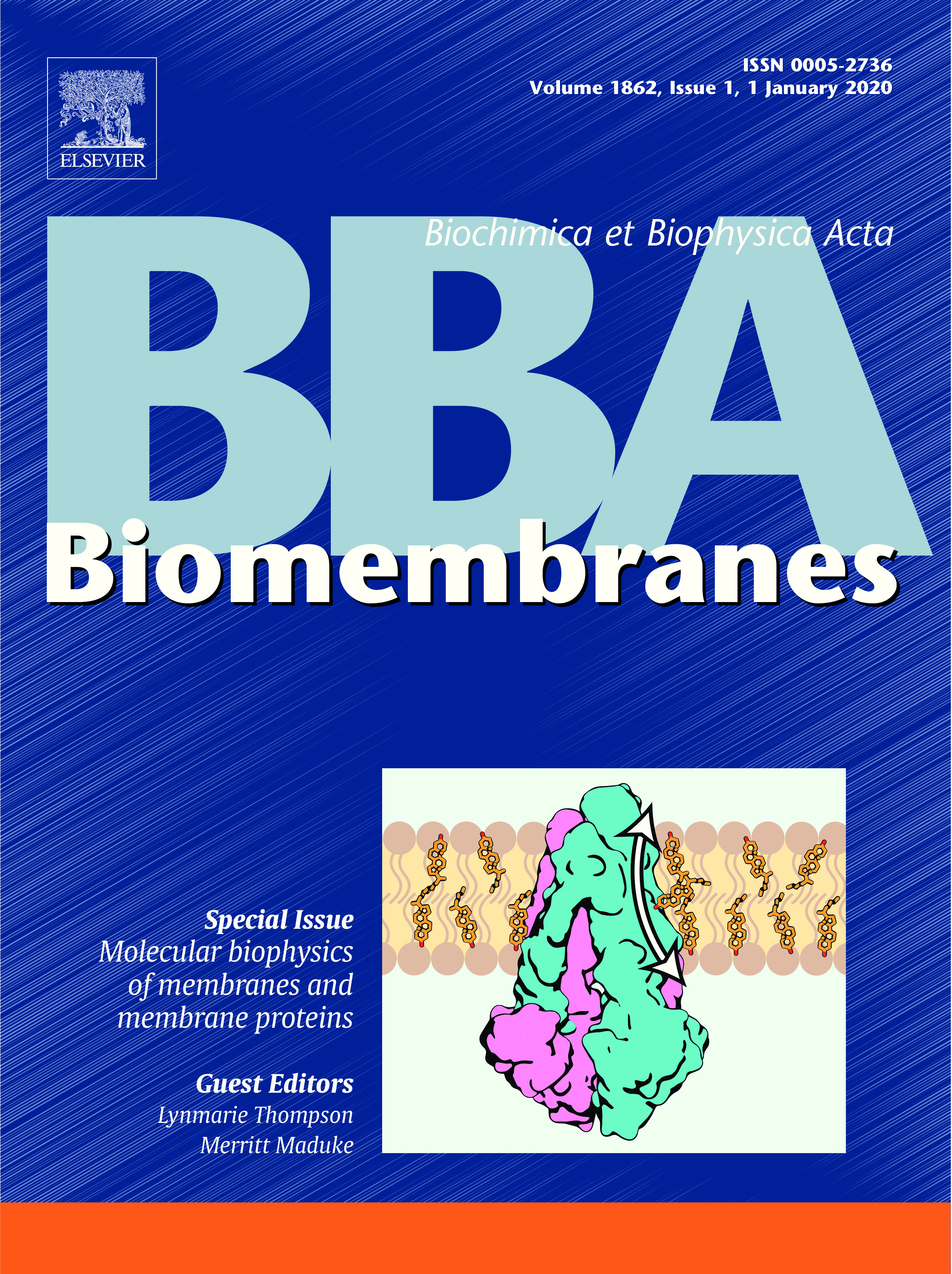 BBA Biomembranes Cover